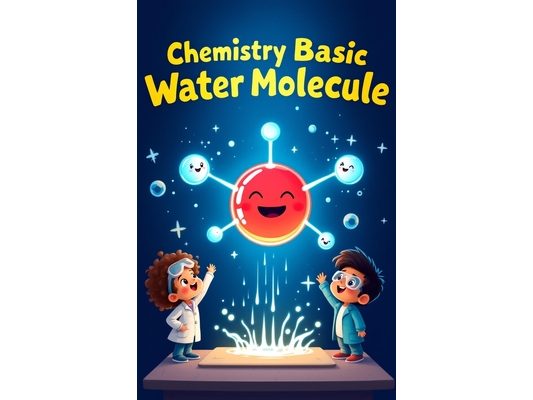Chemistry Basic Water Molecule for Kids: Discover H2O Atoms Molecules Surface Tension Solvent Science and the Water Cycle Explained for Young Learners