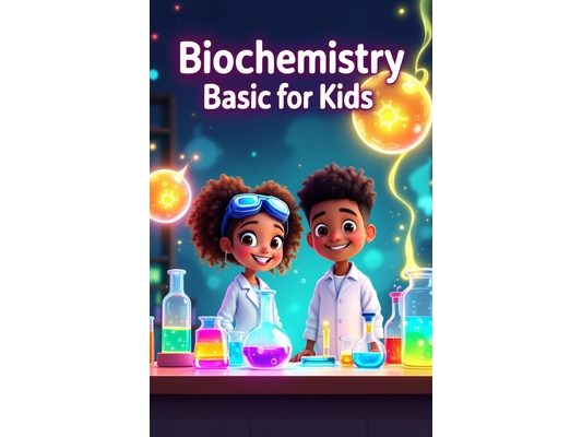 Biochemistry Basic for Kids: A Young Scientist's Guide to DNA, Proteins, Enzymes, Cells, Energy, and the Molecules That Make Life Work