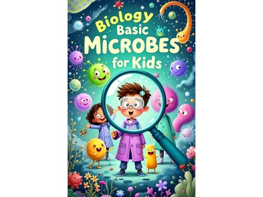Biology Basic Microbes for Kids: A Beginner's Guide to Bacteria, Viruses, Fungi & Tiny Living Things That Shape Our World