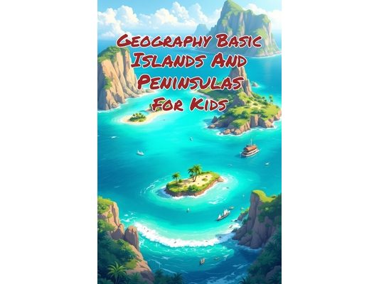 Geography Basic Islands and Peninsulas for Kids: Explore Landforms, Ocean Territories, Ecosystems, and Cultures Around the World for Grades 2-4