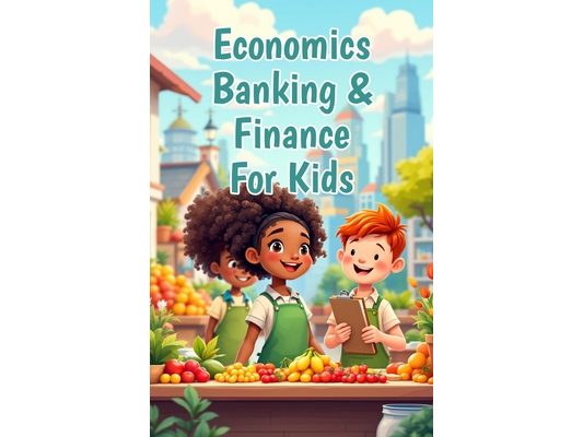 Economics Banking & Finance for Kids: A Young Reader's Guide to Money, Investing, Interest Rates, the Stock Market, and How the Economy Works