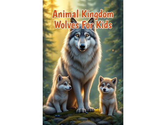 Animal Kingdom Wolves for Kids: Pack Life, Arctic Wolves, Pups, Howling, Hunting, Species, Conservation and Wild Habitat Facts