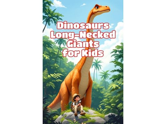 Dinosaurs Long-Necked Giants for Kids: Amazing Sauropod Facts, Prehistoric Science, and True Stories of Earth's Largest Plant-Eating Creatures