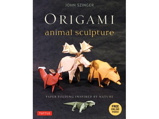 Origami Animal Sculpture: Paper Folding Inspired by Nature: Fold and Display Intermediate to Advanced Origami Art (Origami Book with 22 Models and Onl