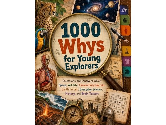 1000 Whys for Young Explorers: Questions and Answers About Space, Wildlife, Human Body Secrets, Earth Forces, Everyday Science, History, and Brain Tea