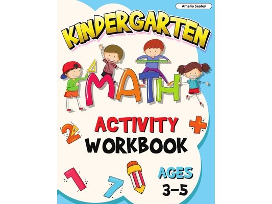 Preschool Math Activity Book Ages 3-5: Math Workbook for Preschoolers, Preschool Math at Home, Preschool Math Workbook