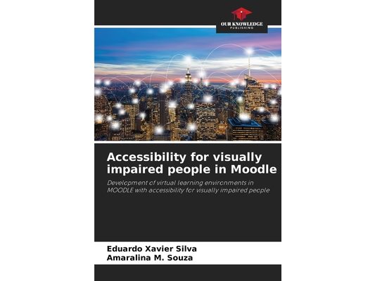 Accessibility for visually impaired people in Moodle