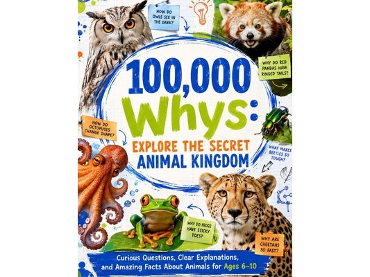 100,000 Whys: Explore the Secret Animal Kingdom: Curious Questions, Clear Explanations, and Amazing Facts About Animals for Ages 6-10