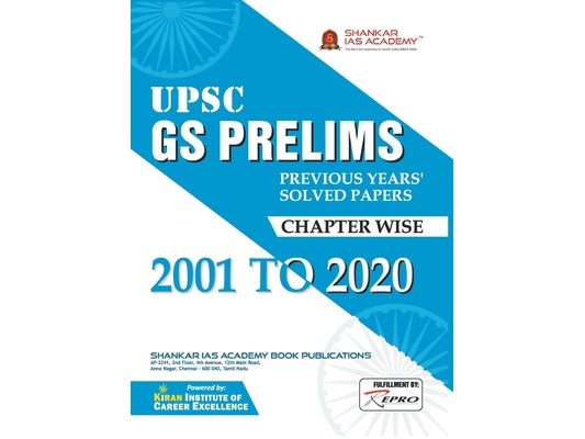 UPSC GS Prelims Previous years solved paper chapter wise 2001 to 2020