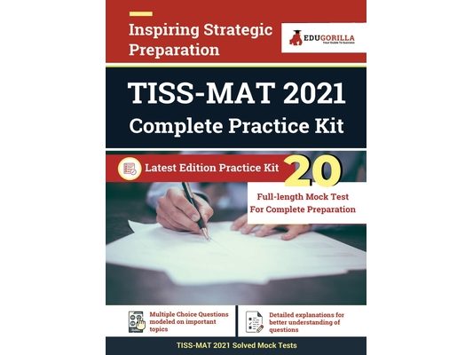 TISS-MAT Exam Preparation Book 2023: Management Aptitude Test - 20 Full Length Mock Tests (Solved Objective Questions) with Free Access to Online Test