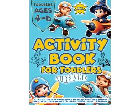 Activity Books for Kids Ages 3-5: Captivating Workbook for 3-5-Year-Olds - Packed with Mazes, Word Searches, Coloring Pages, Dot-to-Dot, and Copy-the-