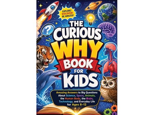 The Curious Why Book for Kids: Amazing Answers to Big Questions About Science, Space, Animals, the Human Body, the Brain, Technology, and Everyday Lif