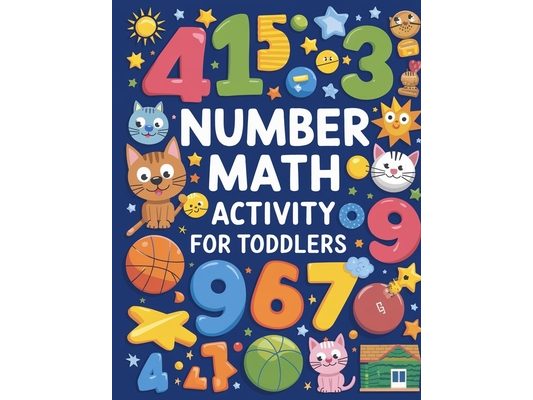 Number Math Activity Book for Toddlers: Math Activity Book for Kids, Math Books for Toddlers