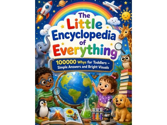 The Little Encyclopedia of Everything: 100000 Whys for Toddlers - Simple Answers and Bright Visuals