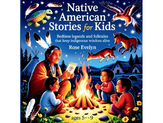 Native American Stories for Kids: Bedtime Legends and Folktales That Keep Indigenous Wisdom Alive