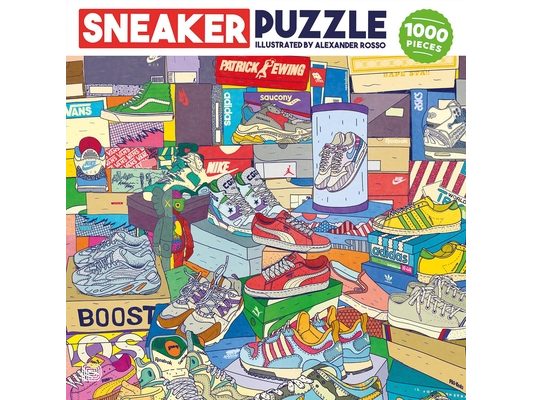 Sneaker Puzzle: 1000 Pieces