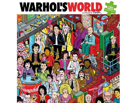 Warhol's World: 1000 Piece Jigsaw Puzzle