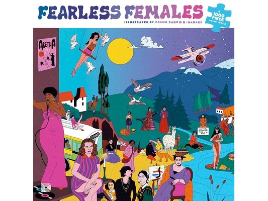 Fearless Females: 1000 Piece Jigsaw Puzzle