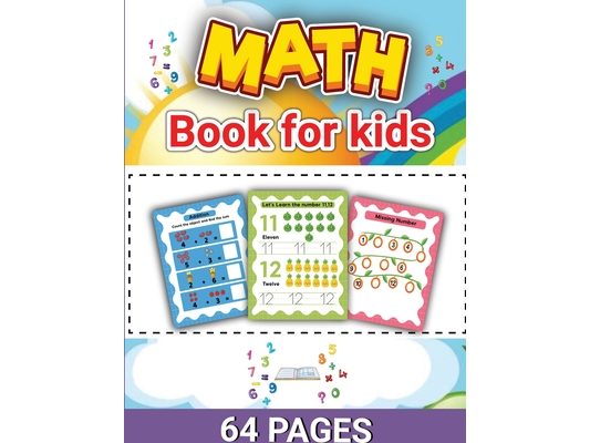 Math Activity Book for Kids: Math Activities for Kids, Math Book for Children
