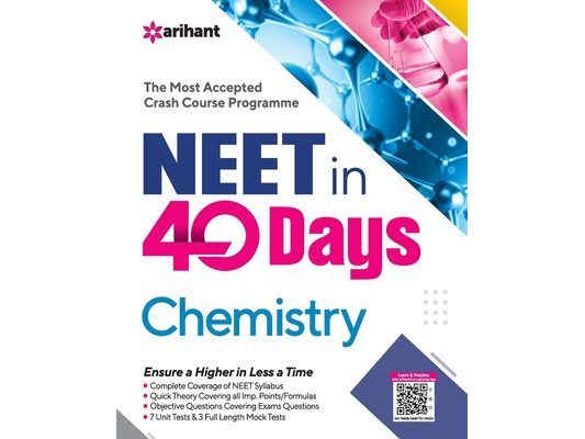 40 Days Crash Course for NEET Chemistry
