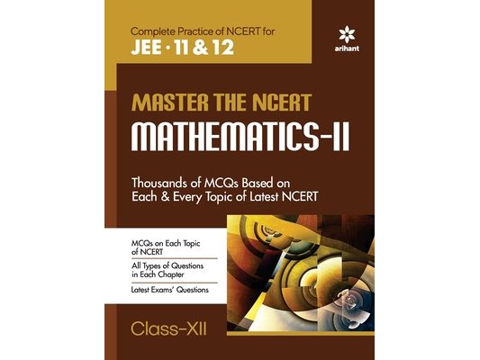 Master The NCERT for JEE Mathematics - Vol.2