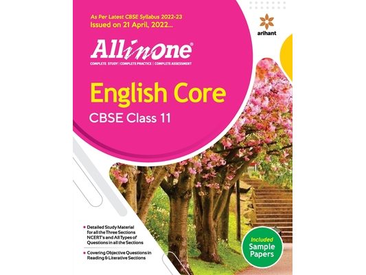 CBSE All In One English Core Class 11 2022-23 Edition (As per latest CBSE Syllabus issued on 21 April 2022)
