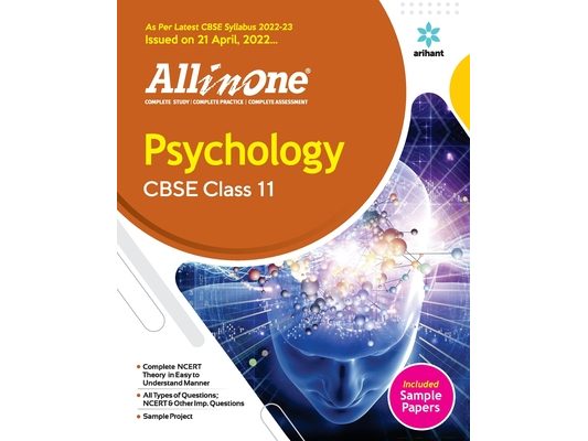 CBSE All In One Psychology Class 11 2022-23 Edition (As per latest CBSE Syllabus issued on 21 April 2022)
