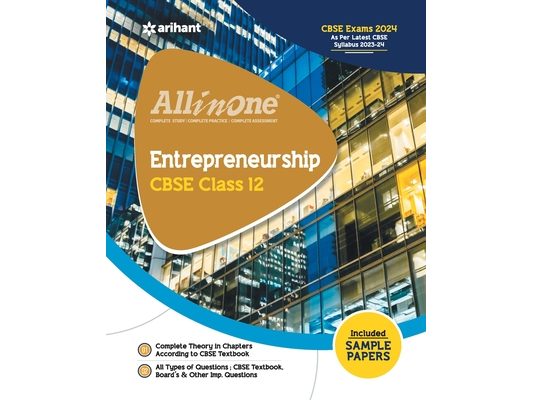 All In One Class 12th Entrepreneurship for CBSE Exam 2024