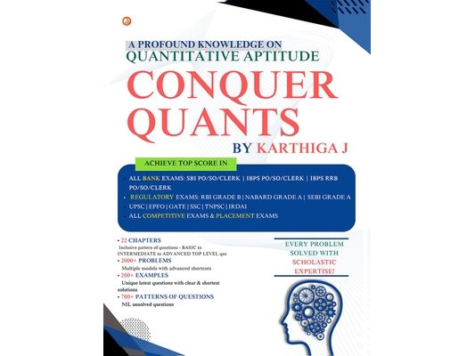 Conquer Quants: A Profound Knowledge On Quantitative Aptitude