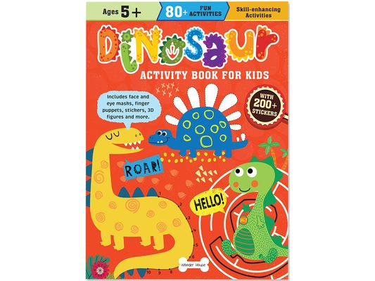 Dinosaur Activity Book for Kids
