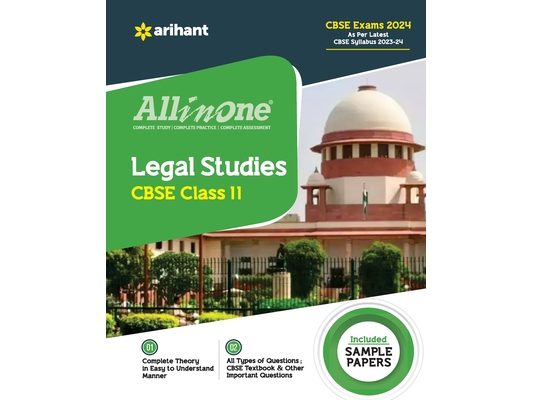 All In One Class 11th Legal Studies for CBSE Exam 2024