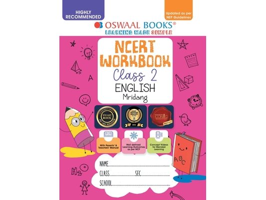 Oswaal NCERT Workbook Class 2 English Mridang (For Latest Exam)