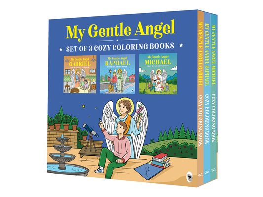 My Gentle Angel: Set of 3 Cozy Coloring Books