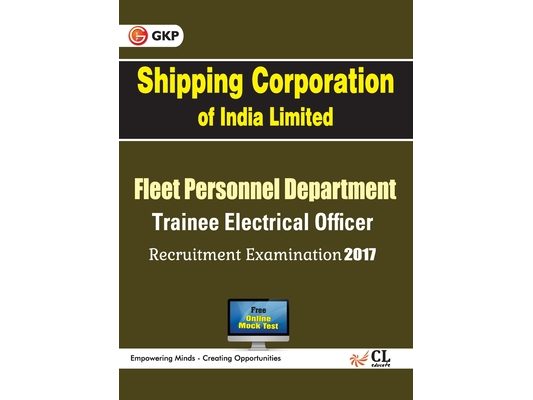 SCI Shipping Corporation of India Limited Trainee Electrical Officer Recruitment Examination