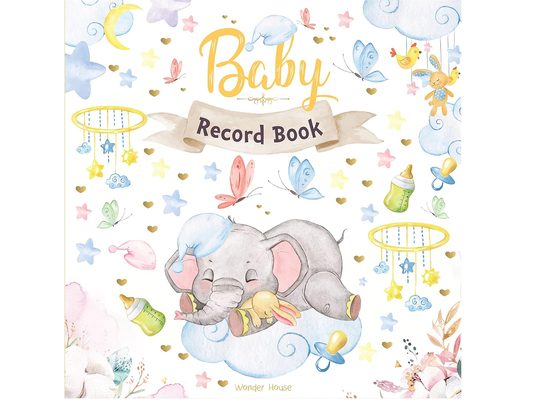 Baby Record Book: Newborn Journal for Boys and Girls to Cherish Memories and Milestones (Ideal Gift for Expecting Parents and Baby Shower)