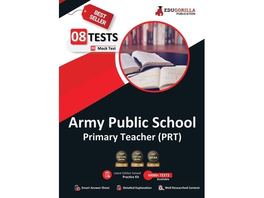 Army Public School PRT Exam 2023: AWES Primary Teacher (English Edition) - 8 Full Length Mock Tests (1600 Solved Questions) with Free Access to Online