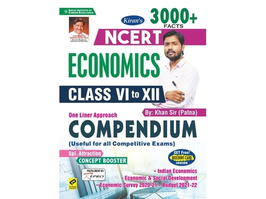 NCERT Class VI-XII Economics (E) One liner Approach Compendium (By Khan Sir)