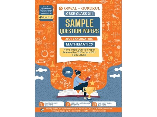 Sample Question Papers Mathematics: CBSE Class 12 for Term-I November 2021 Examination