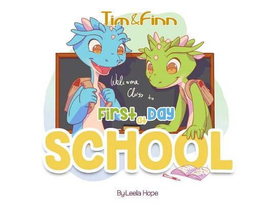 First Day of School: Tim and Finn The Dragon Twins