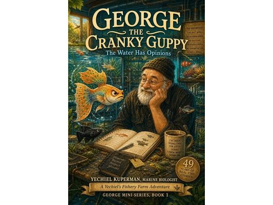 George the cranky guppy: The water has opinions