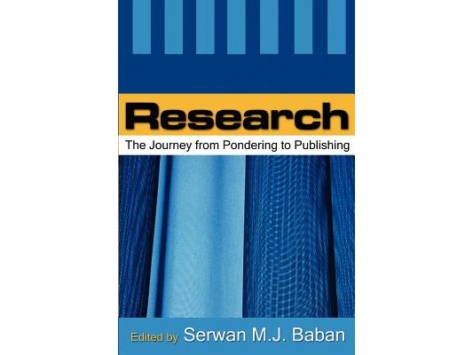 Research: The Journey from Pondering to Publishing