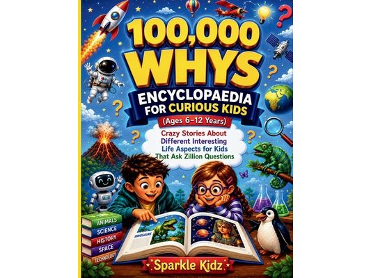 100,000 Whys Encyclopaedia for Curious Kids (Ages 6-12 years): Crazy Stories About Different Interesting Life Aspects for Kids That Ask Zillion Questi