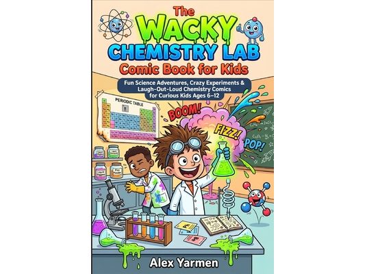 The Wacky Chemistry Lab Comic Book for Kids: Fun Science Adventures, Crazy Experiments & Laugh-Out-Loud Chemistry Comics for Curious Kids Ages 6-12