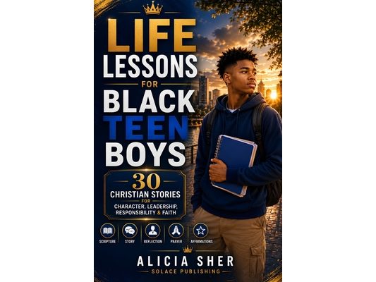 Life Lessons for Black Teen Boys: 30 Christian Stories, Scriptures, Reflections & Prayers for Character, Leadership, Responsibility & Faith
