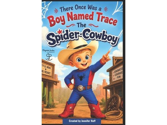 There Once Was a Boy Named Trace: The Spider-Cowboy: Personalized Children's Book About Imagination, Sibling Love, Cowboys & Superheroes