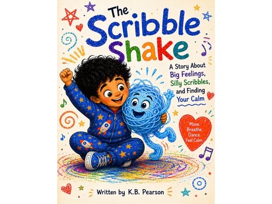 The Scribble Shake: A Story About Big Feelings, Silly Scribbles, and Finding Your Calm