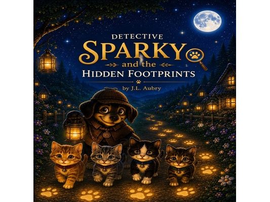 Detective Sparky and the Hidden Footprints