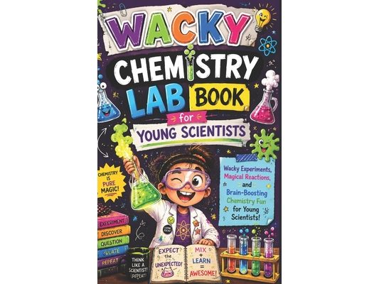 Wacky Chemistry Lab Book for Young Scientists: Wacky Experiments, Magical Reactions, and Brain-Boosting Chemistry Fun for Young Scientists