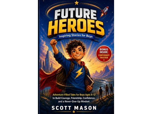 Future Heroes: Inspiring Stories for Boys: Adventure-Filled Tales for Boys Ages 8-12 to Build Courage, Friendship, Confidence, and a Never-Give-Up Min
