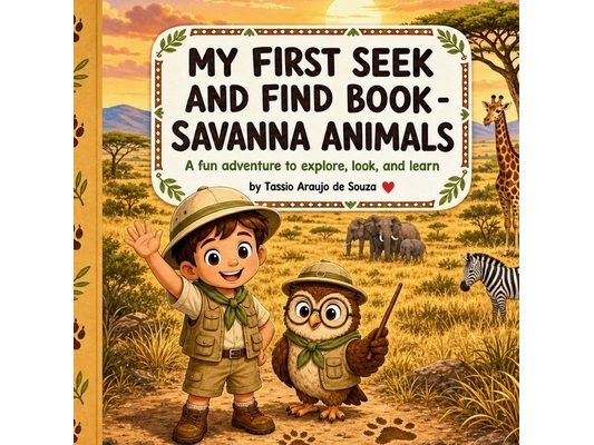 My First Seek And Find Book: Savanna Animals